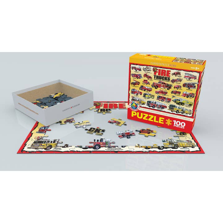 Eurographics Puzzles Europe - Wholesale Puzzle - Kids - Fire Trucks2