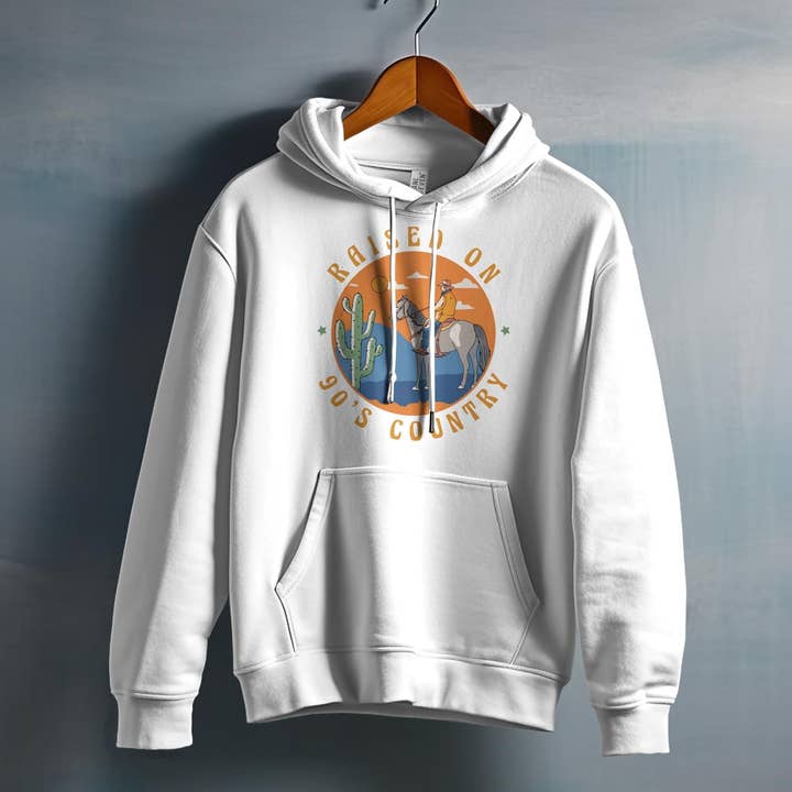 FreakyTeeFactory - Vente T-shirt sérigraphié – femme - T-shirt rétro années 90 country avec motif cowboy et cheval style vintage8