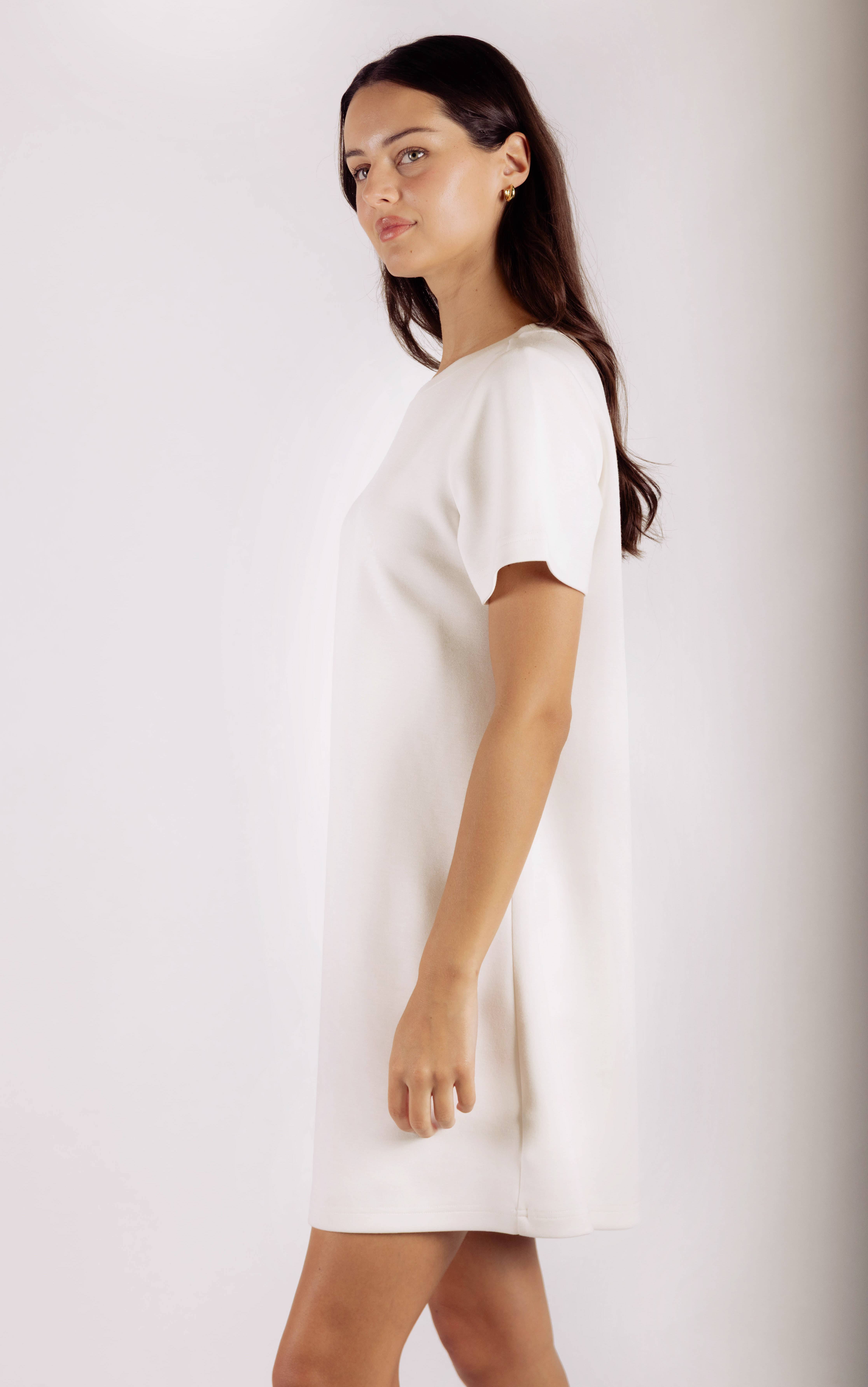 P. CILL – wholesale Klänning - Dam – P. CILL Butter Modal Kortärmad Klänning7