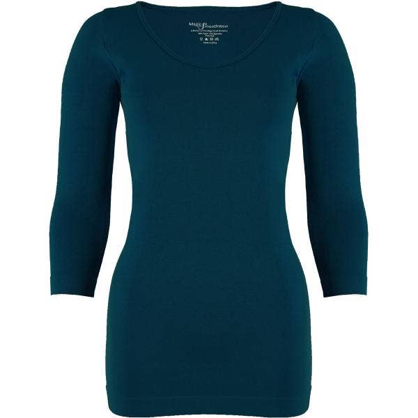 The Magic Scarf Company - Wholesale Knit Top - Women's - 2820 - Magic SmoothWear 3/4 & Long Sleeve14