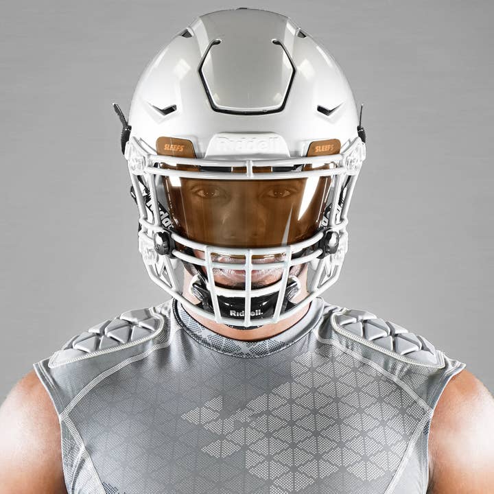 Castanho Viseira de proteção ocular Ironbark Brown Clear Helmet para venda a revendedores na Faire3