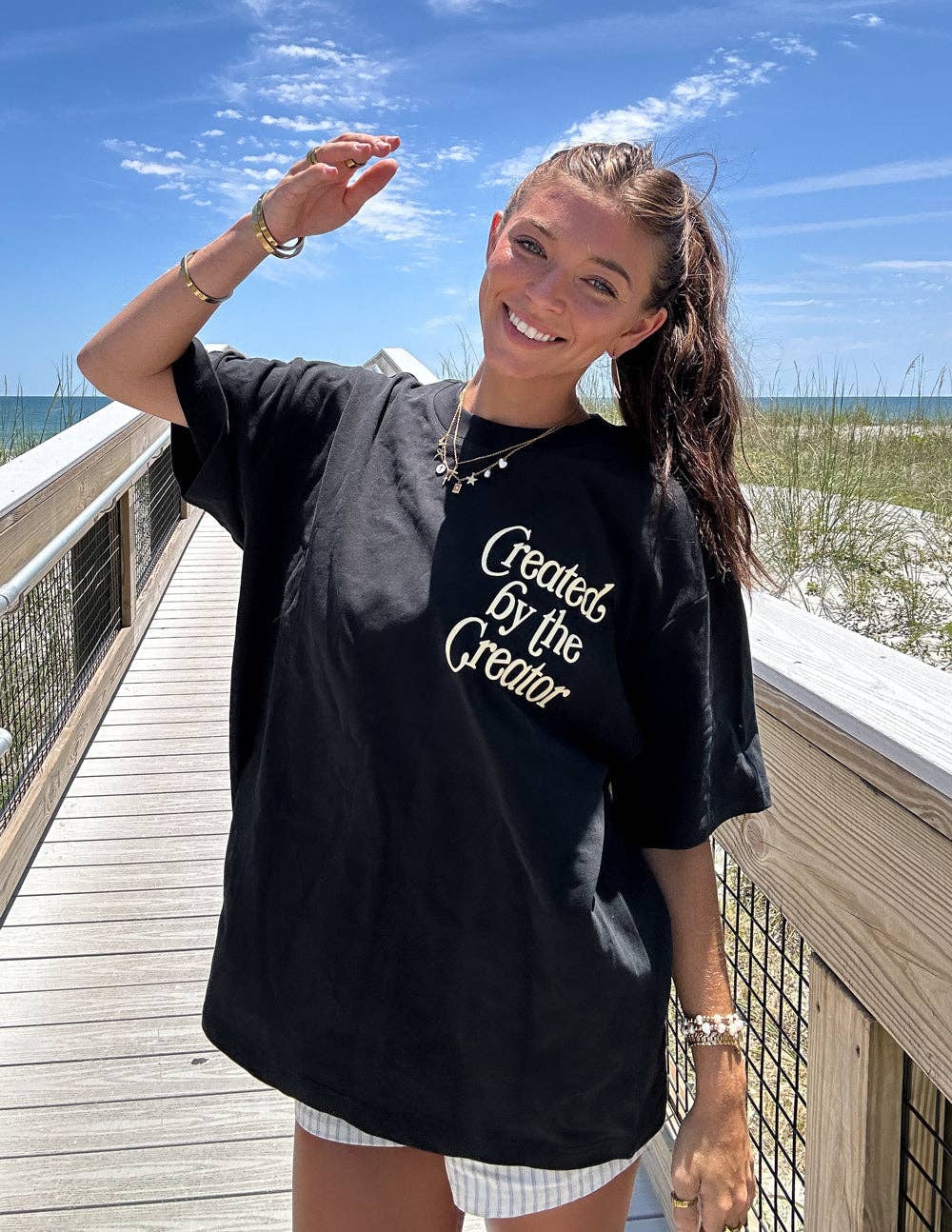 Elevated Faith - Wholesale Tunic - Women's - Created by the Creator Unisex Tee6