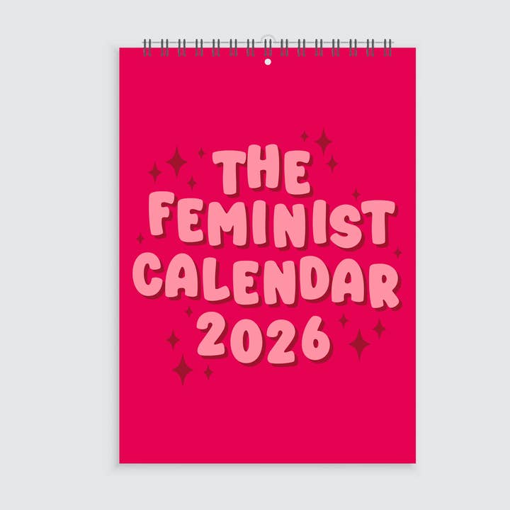 The Feminist Wall Calendar 2026 - A4 for wholesale by Danni Boden Designs