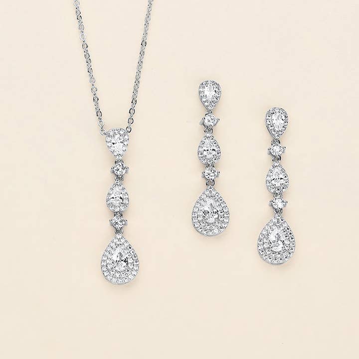 allureweddingjewelry - Wholesale Jewelry Set - Mandy CZ Jewelry Set5