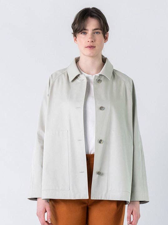 Jacke ALICE birke for wholesale by Grenzgang - slow womens fashion made in the Alps