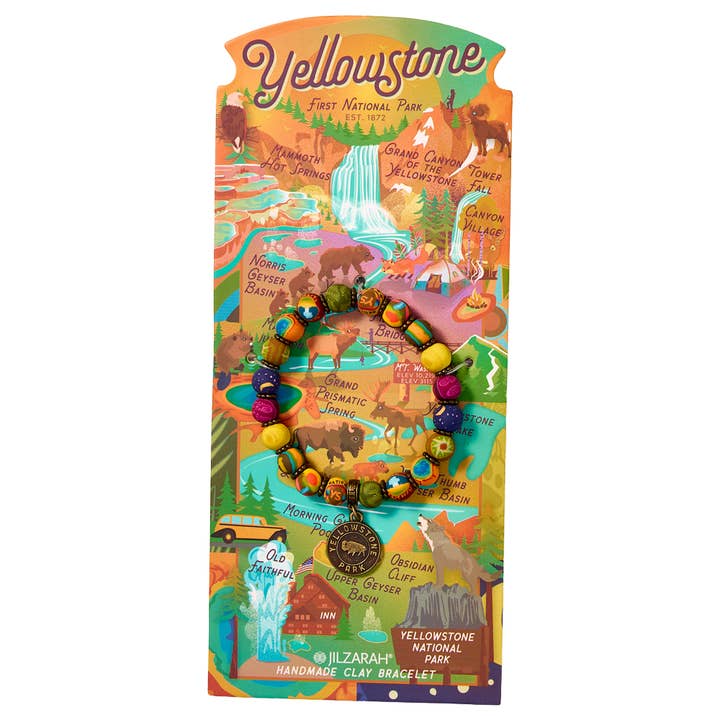 Yellowstone Places We Love Bracelet for wholesale by JILZARAH