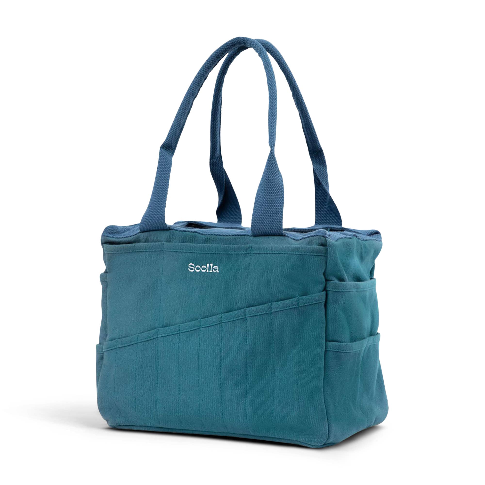 Soolla - Wholesale Craft Supplies - Soolla Studio Artist Bag, Aquamarine, Knitting Tote5