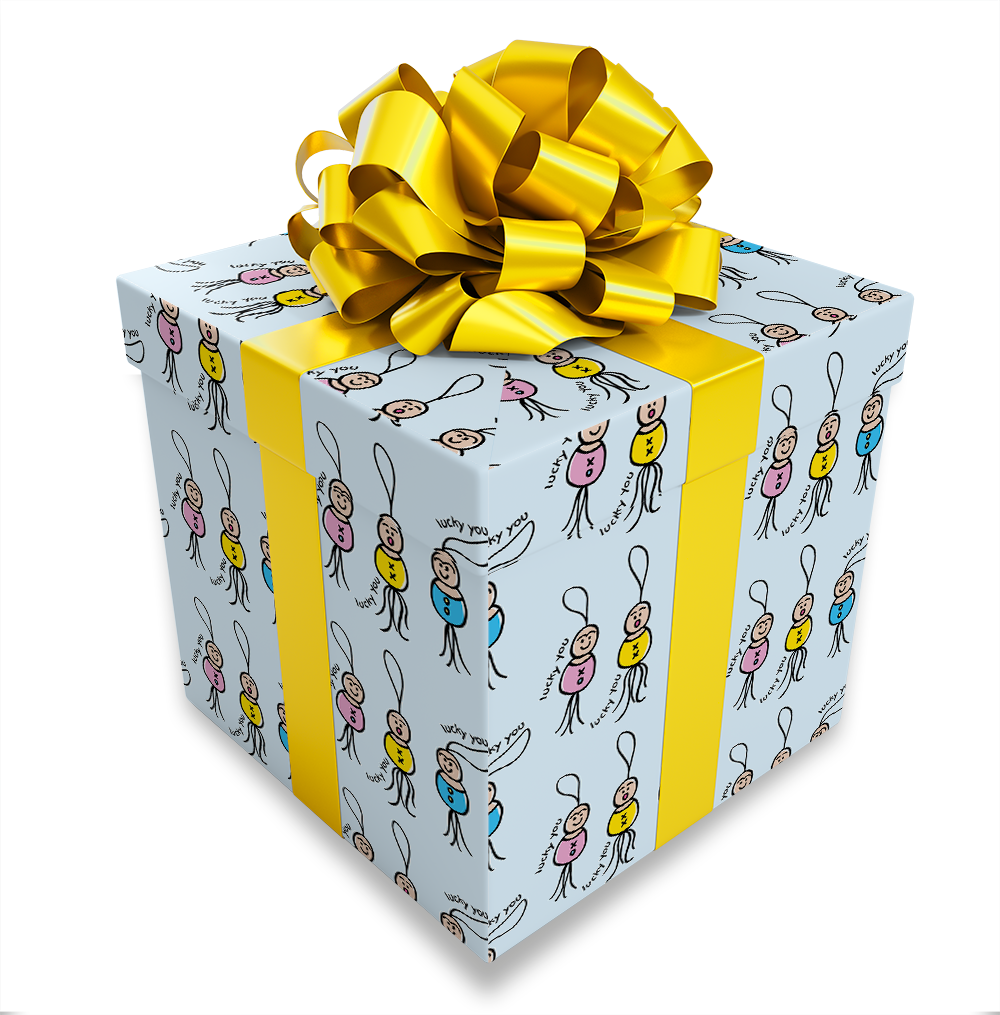 liefs jansje - Wholesale Inpakpapier per rol - Inpakpapier Lucky You2