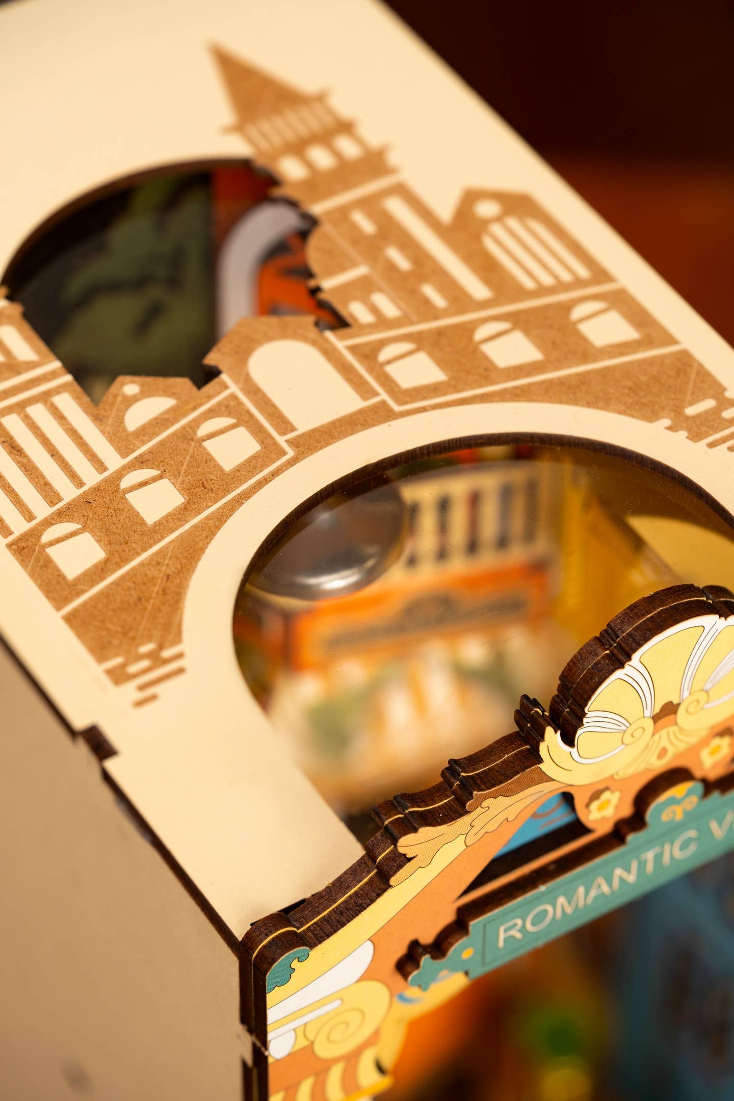 Hands Craft - Wholesale Puzzle - Kids - DIY Book Nook Kit: Romantic Venice with Dust Cover7