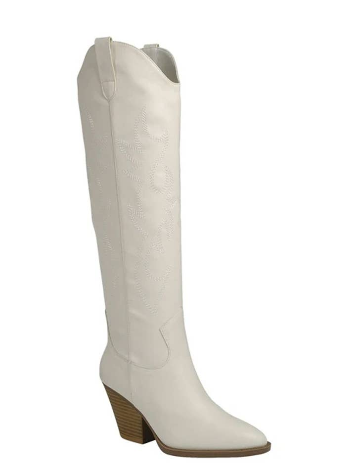 CCOCCI - Wholesale Cowboy Boots - Women's - RIVER-17 TALL COWBOY BOOT WITH WESTERN EMBROIDERY5