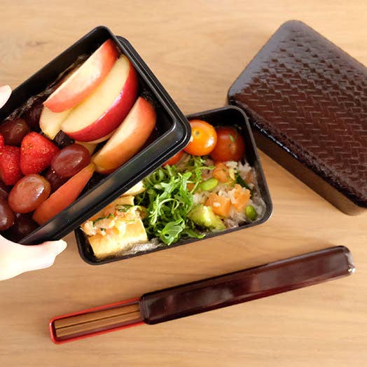 Ajiro Bento Lunch Box by Takenaka for wholesale by wagumi