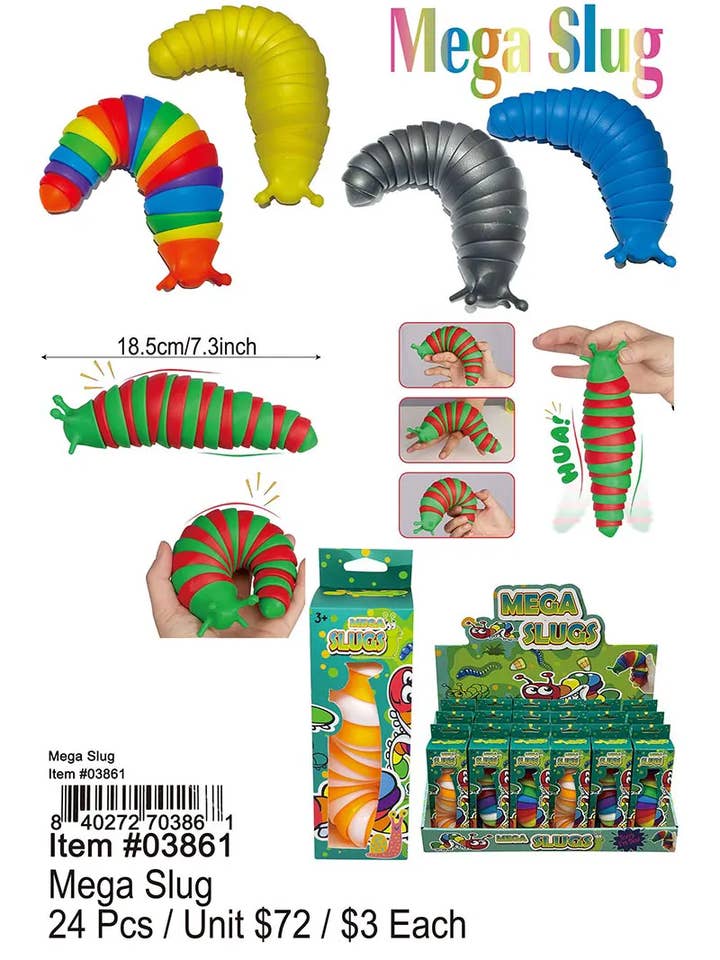 Mega Lesma. por atacado de Puka Creations