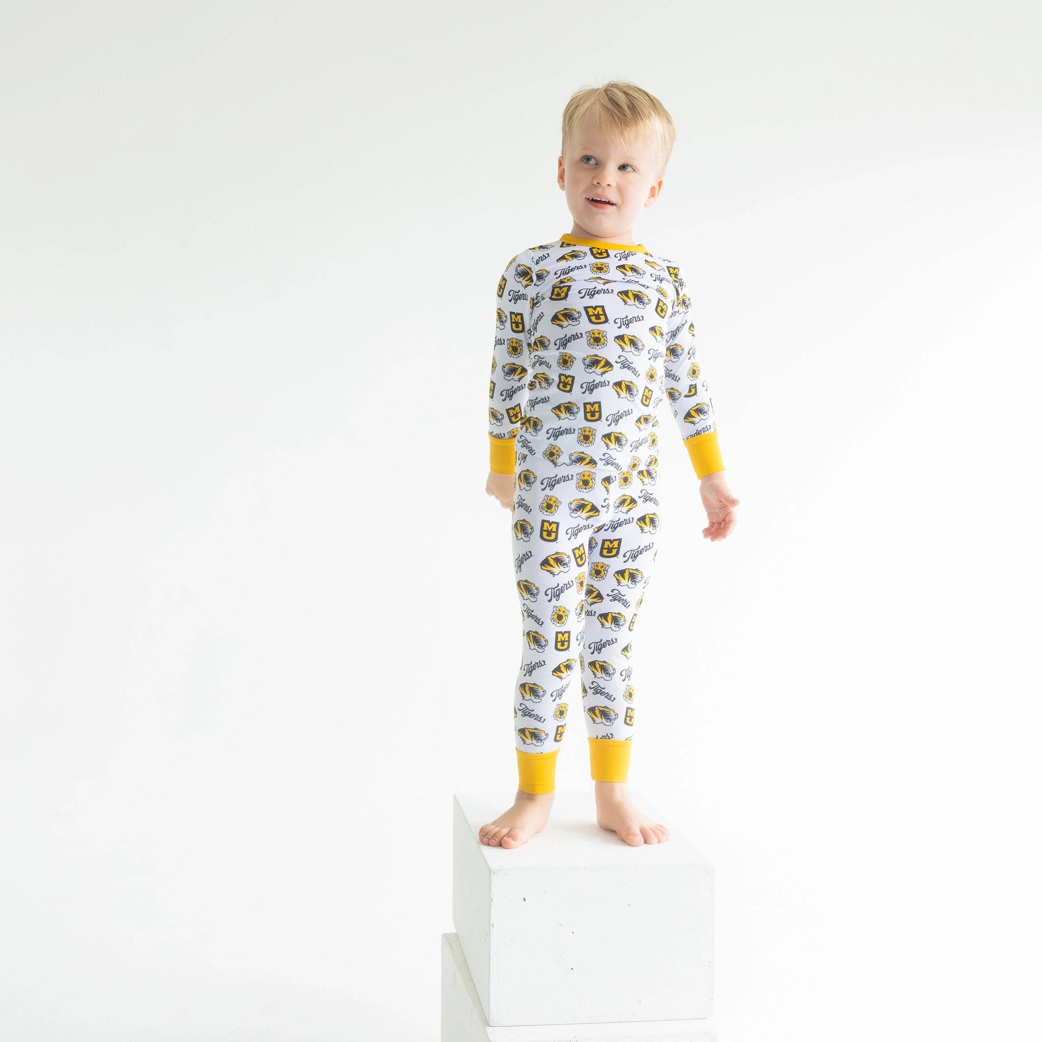 Tailgate Tikes - Wholesale Sleepwear Set - Kids - Missouri Tigers Two-Piece Pajama Set7