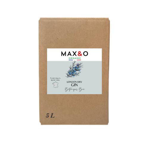 Max&O Gin - BIB 5L for wholesale by Maison AR.Spirits