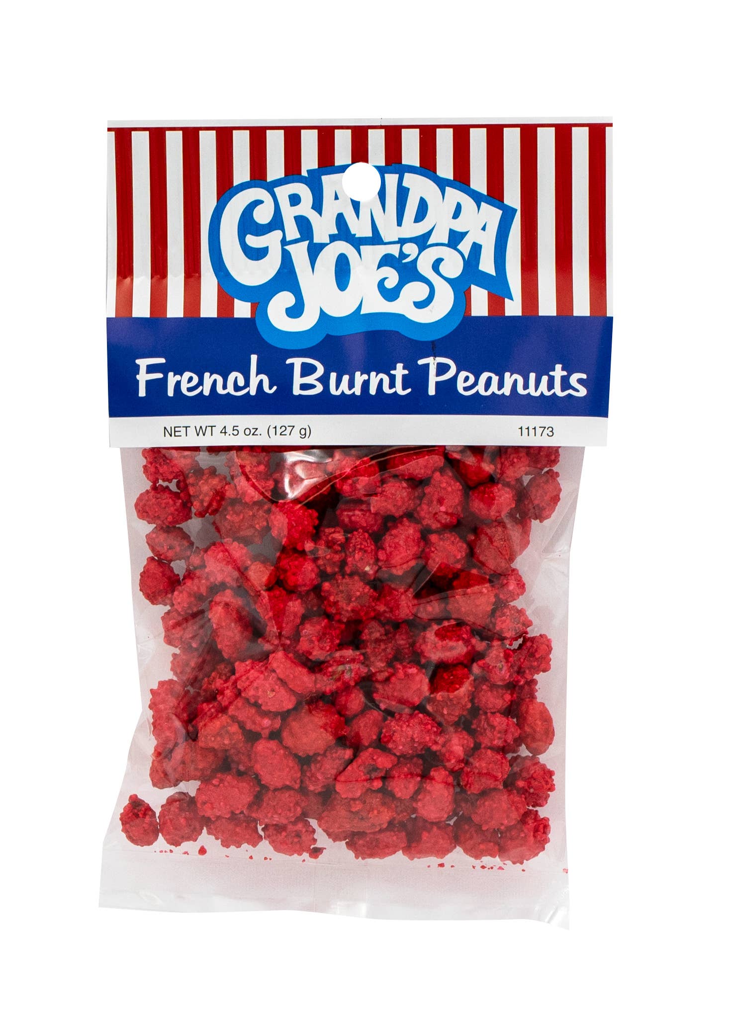 Grandpa Joe's Candy Shop - Vente Noix - Sac Grandpa Joe's Peg, cacahuètes rôties à la française, 4,5 oz, 12 carats0