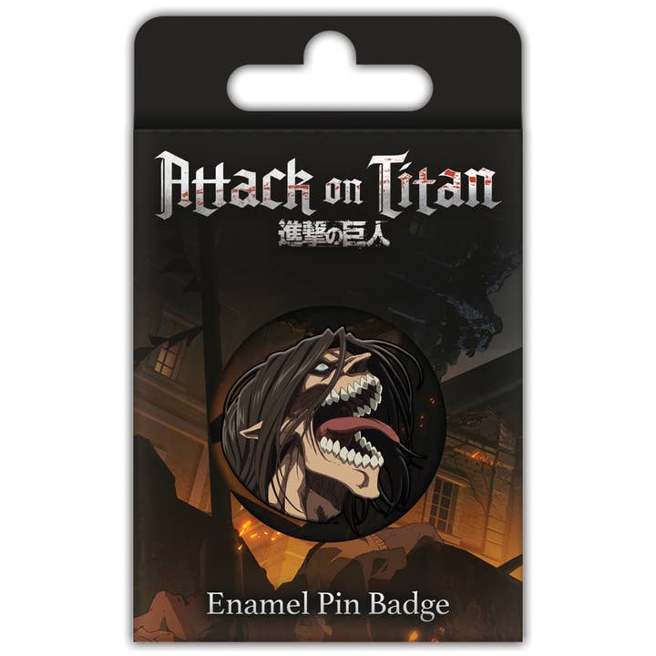 Pyramid International - Wholesale Lapel Pin/Button - Attack On Titan S4 (Eren Titan Rage)