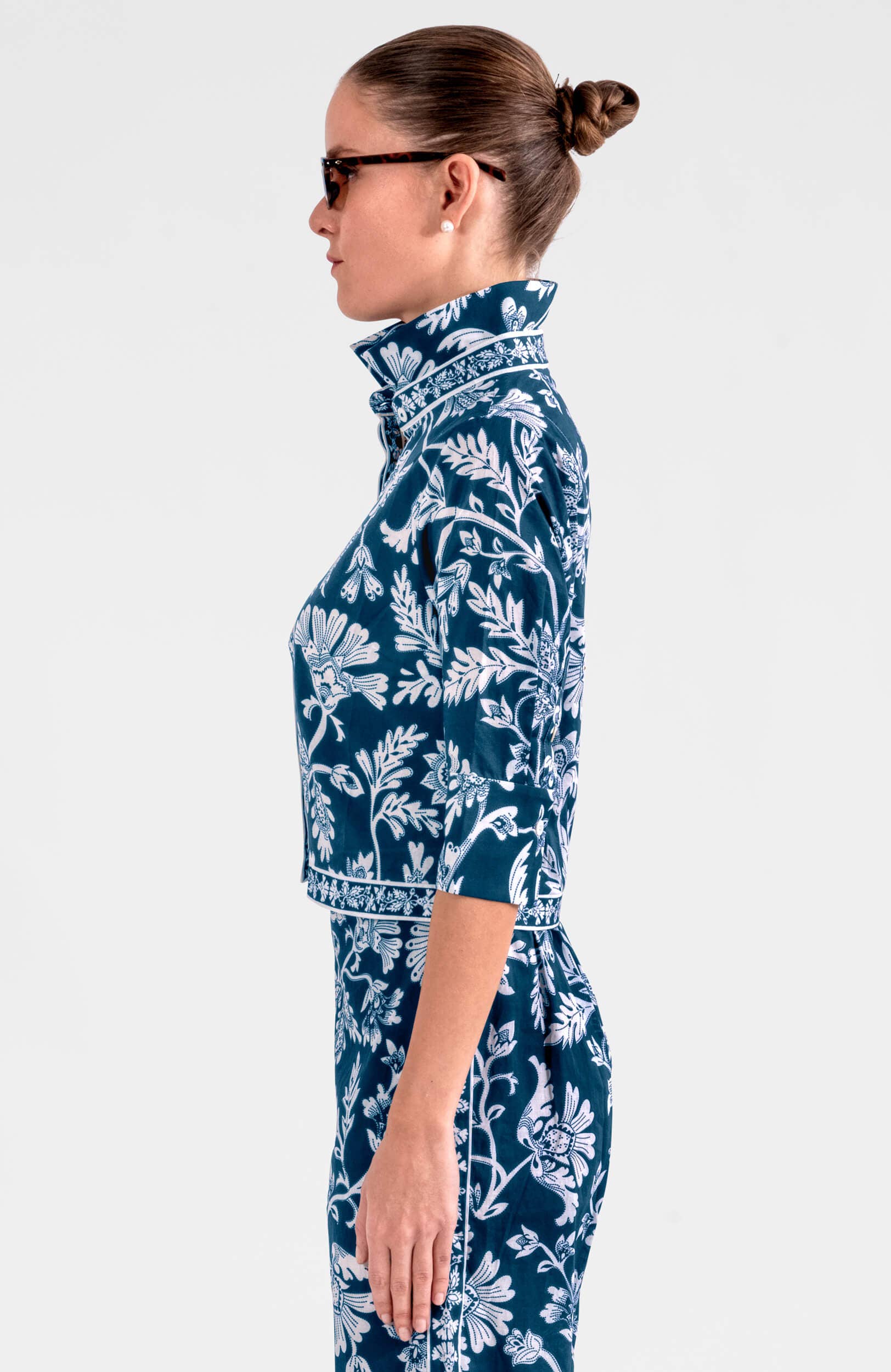 Gretchen Scott LLC – Blusa - Mulher por atacado – Top Sem Esforço - Pontilhado Deslumbrante1