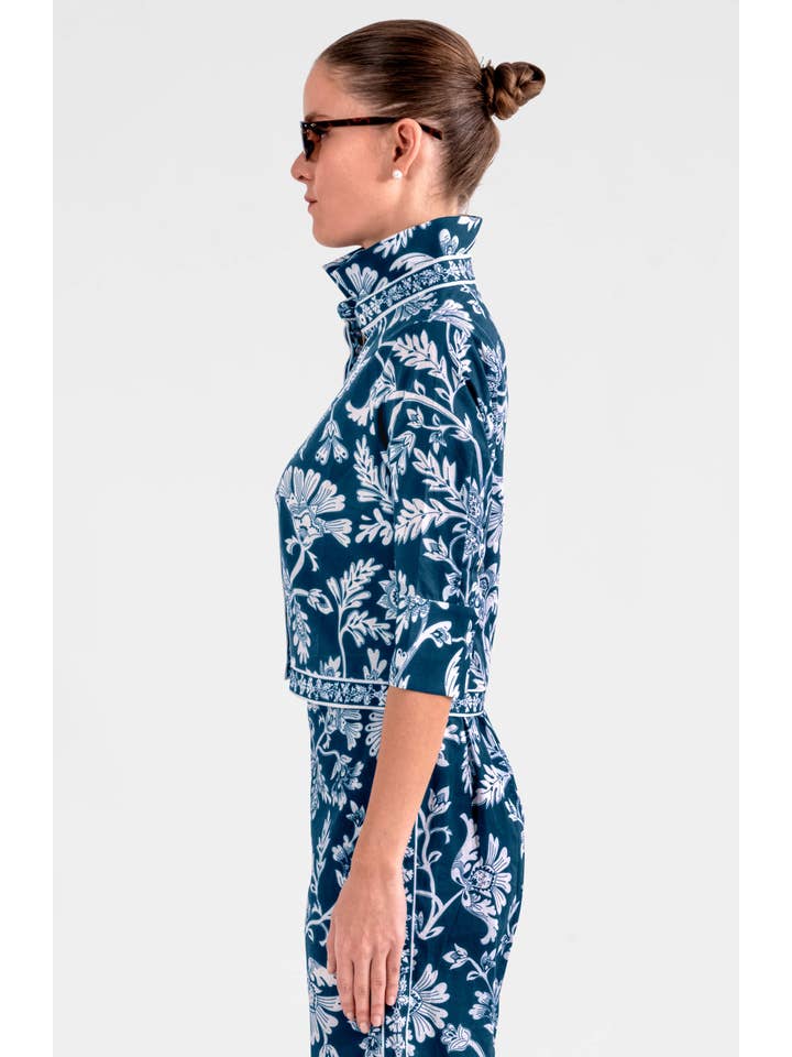 Gretchen Scott LLC – Blusa - Mulher por atacado – Top Sem Esforço - Pontilhado Deslumbrante1