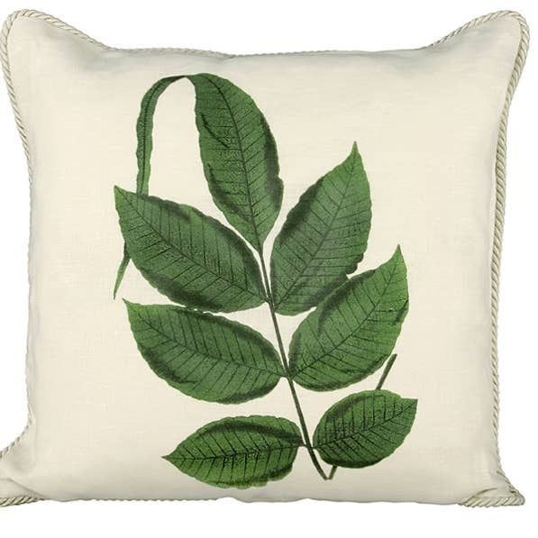Floral/Naure/ Stove Fern Pillow for wholesale by Ox Bow Decor