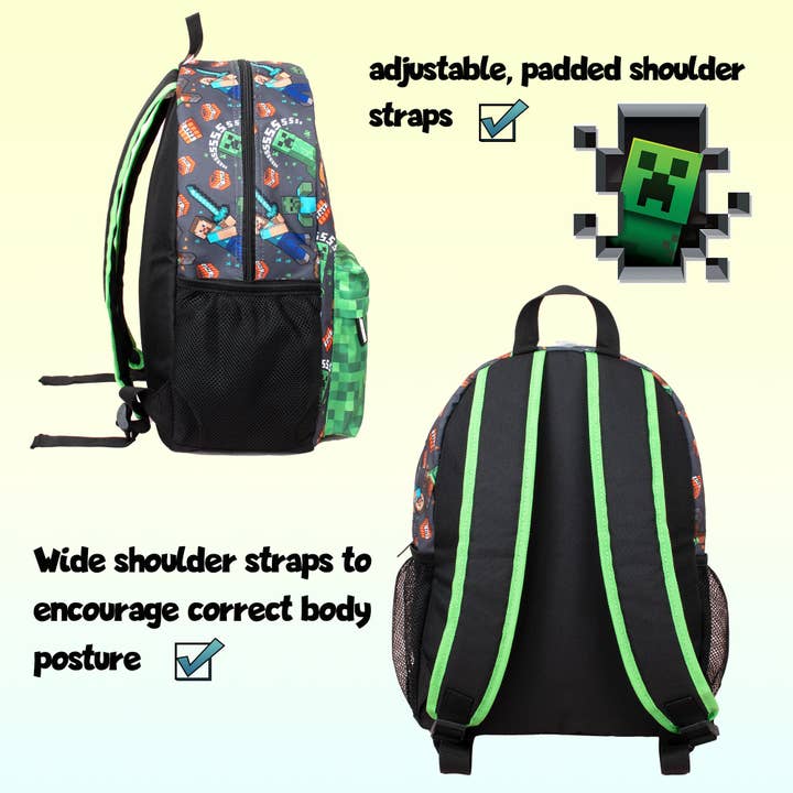 Fringoo Group Ltd - Wholesale Backpack - Kids - Backpack - Minecraft3
