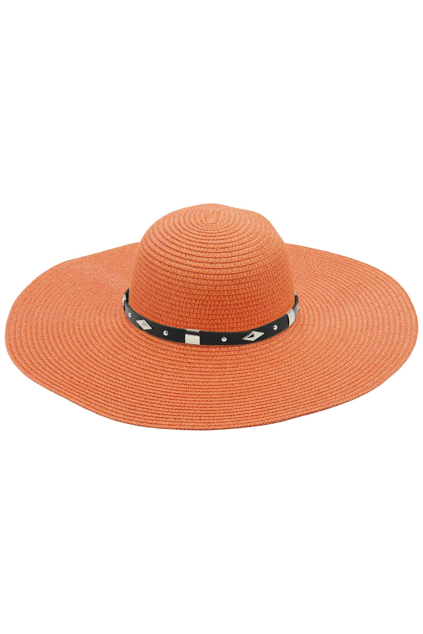 Cap Zone – wholesale Stråhatt – Dam – Diamant Concho Bälte Floppy Stråsolhatt16