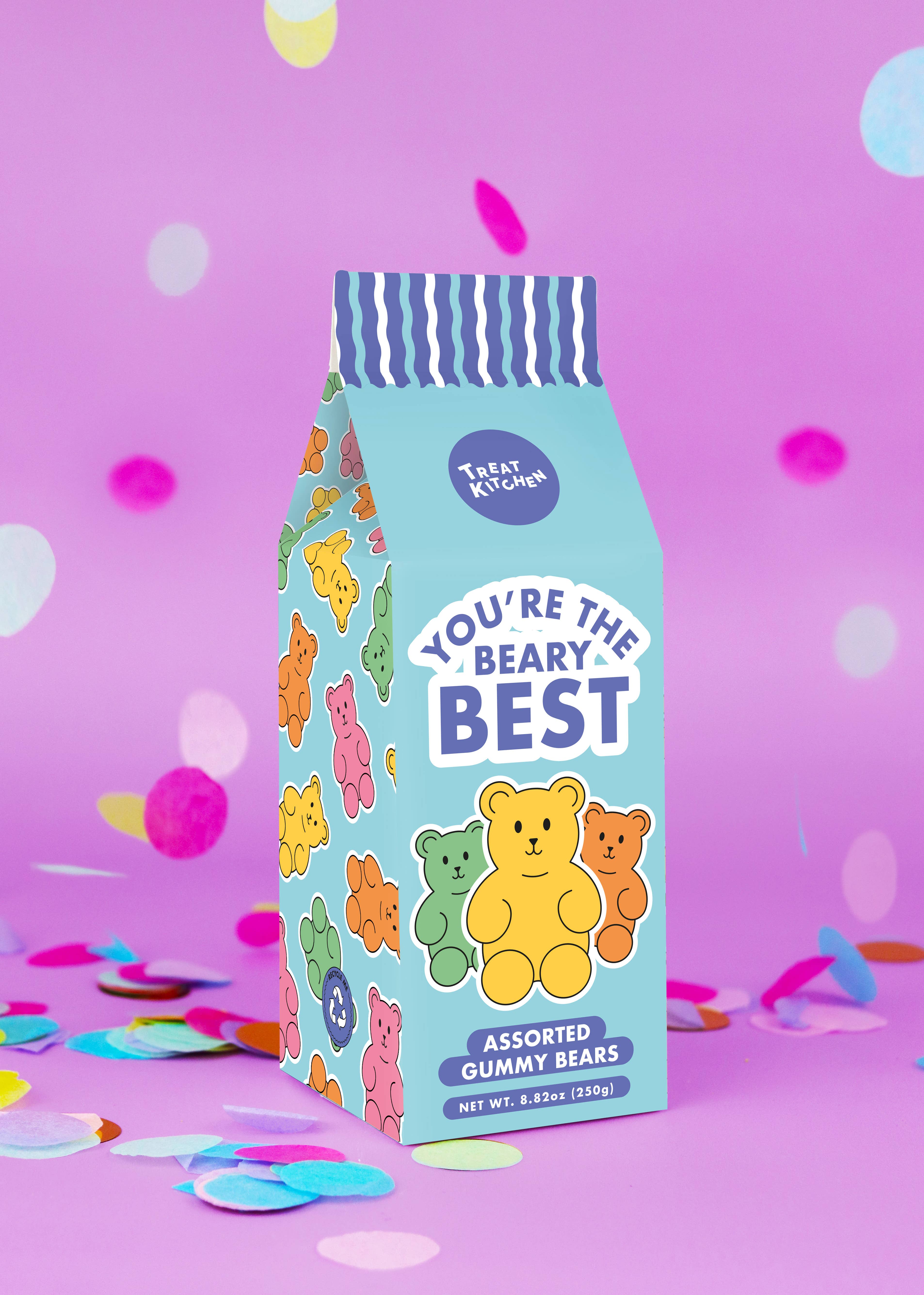 Treat Kitchen - Wholesale Gummy - Gummy Bear Sweet Milk Carton
