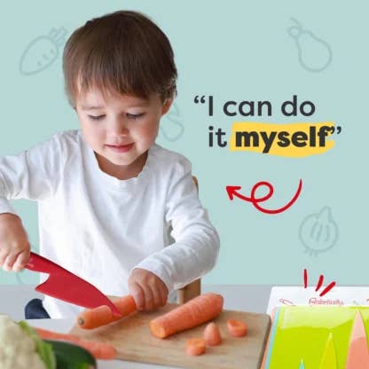 Baketivity Corp - Wholesale Knife Set - 6 Piece Kids Cutting Board and Knife Set5