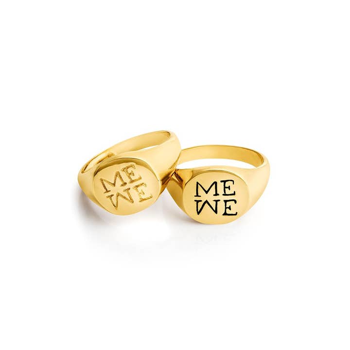 Anello grande sigillo per lui per la vendita all'ingrosso da parte di Sophie Simone Designs