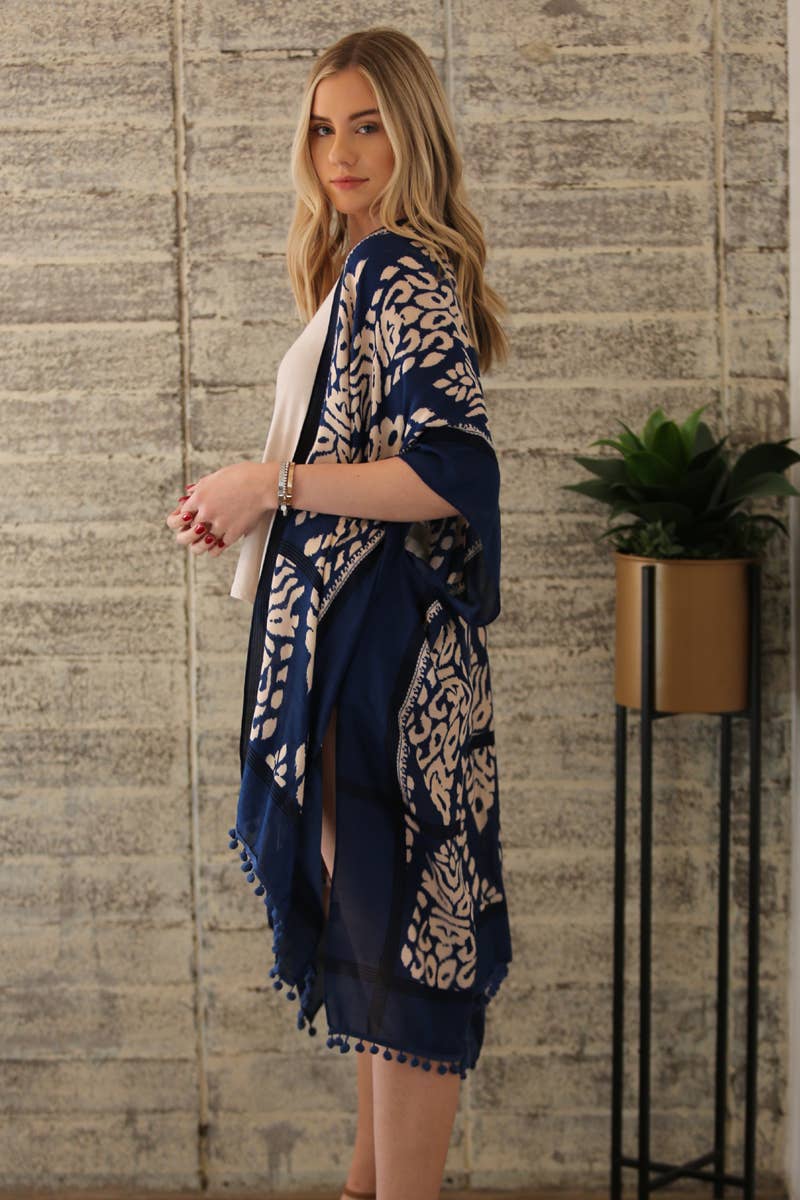 ANGIE - Vendita all'ingrosso Kimono - Donna - X2W48-BR9626