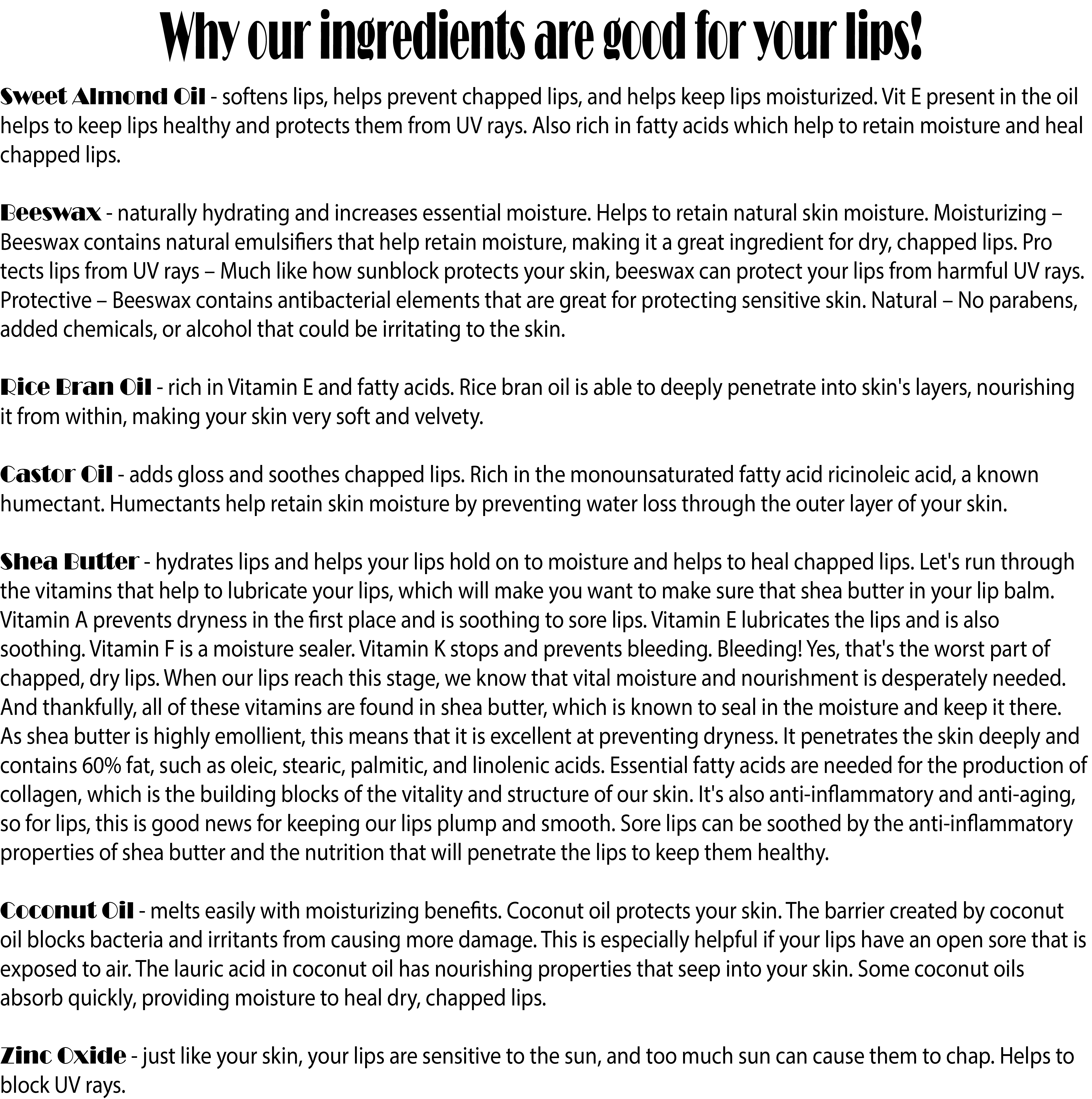 Old Town Soap Co. - Wholesale Lip Balm - Lip Balm -12 Flavors -Super Hydrating with SPF Protection5