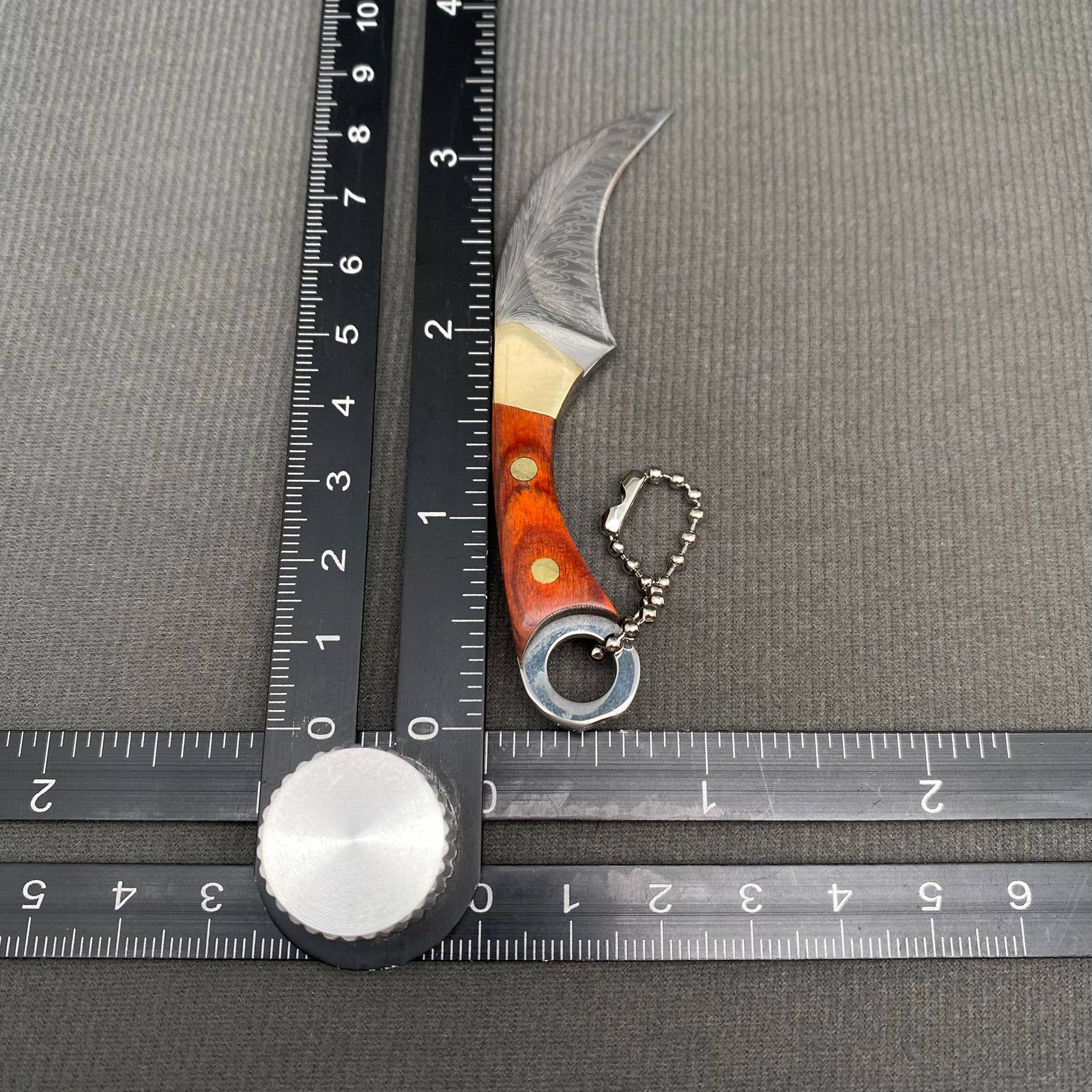 Mio Queena - Wholesale Pocket Knife/Holder - Portable Textured Stainless Steel Knife with Protective Cover2