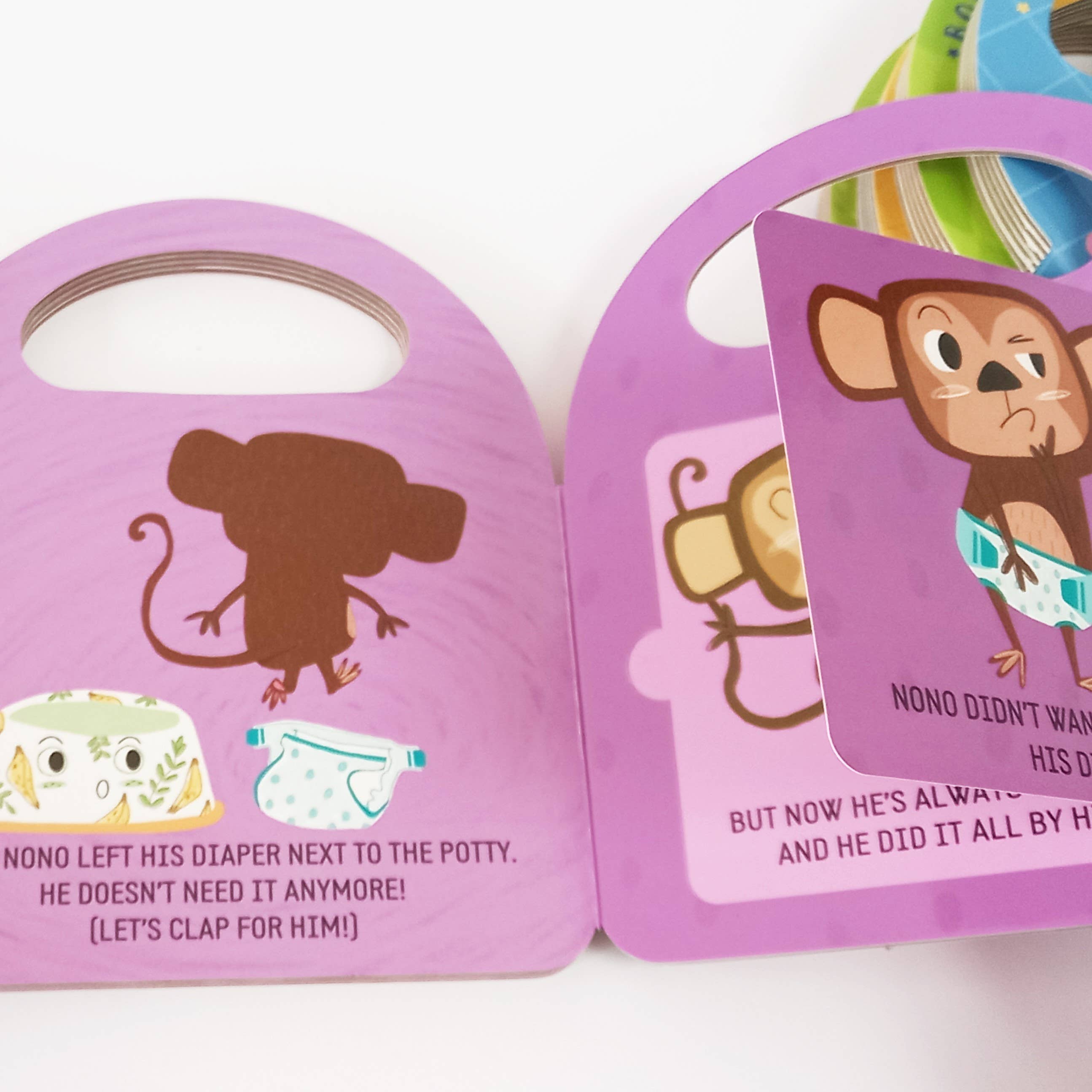 Editorial El Pirata - Wholesale Baby & Toddler Book (0-2) - No More Diapers: Cardboard Children's Books For Babies2