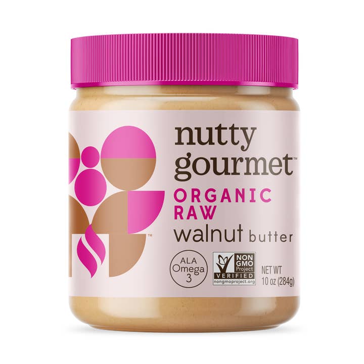 Organic Raw Walnut Butter for wholesale by Nutty Gourmet