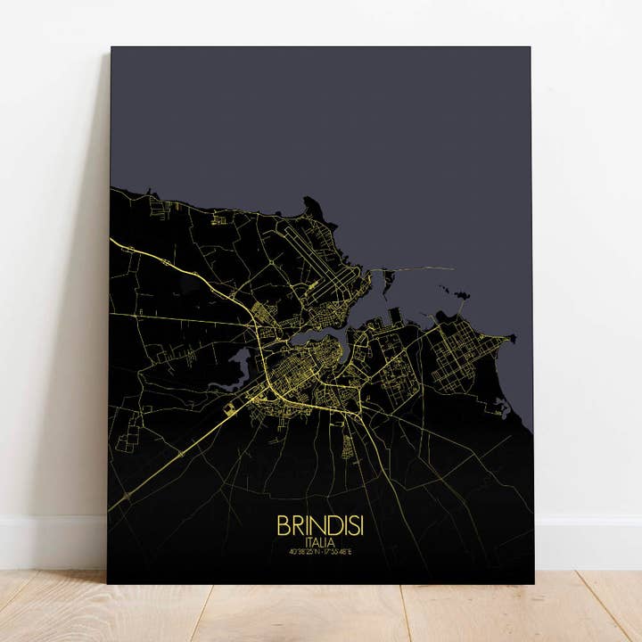 Affisch av Brindisi | Italien för wholesale av mapospheres
