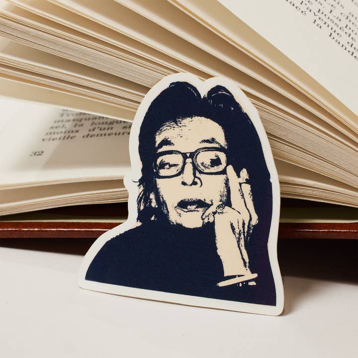 Stickers Marguerite Duras pour la vente par Poesie Française