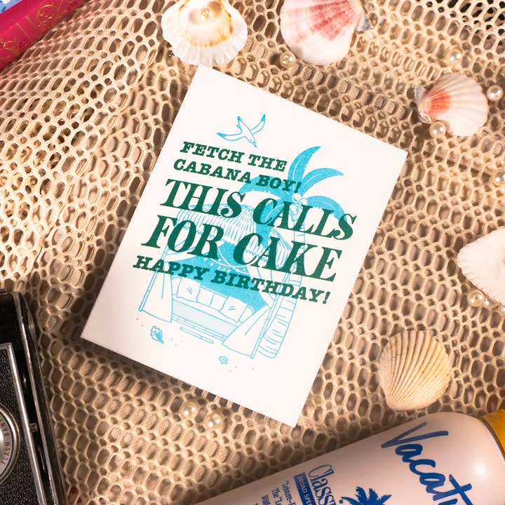 Garçon de Cabane - Carte d'Anniversaire pour la vente par Promise You'll Write