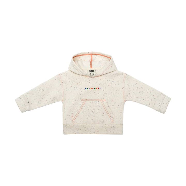 Sweat à capuche à poignets élastiqués à coupe décontractée pour la vente par Happymess