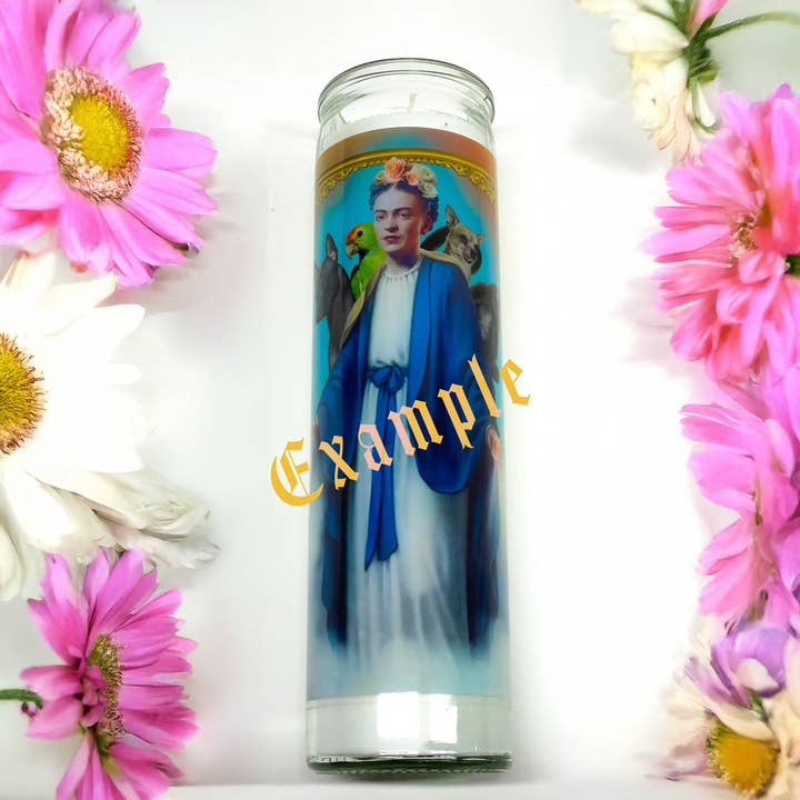PARTIMEWORKS - Wholesale Sticker - La Reina Candle Sticker 6.5" Sticker7
