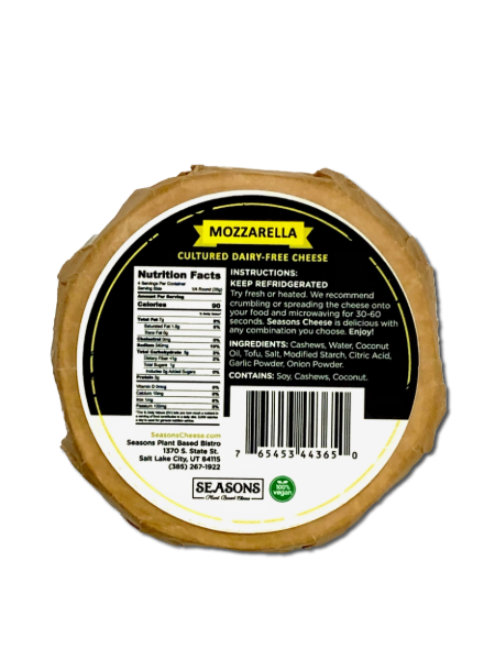 Seasons Plant Based Cheese - Wholesale Cheese - Mozzarella3