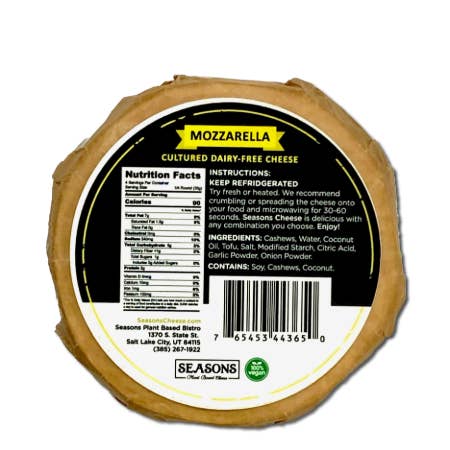 Seasons Plant Based Cheese - Wholesale Cheese - Mozzarella3
