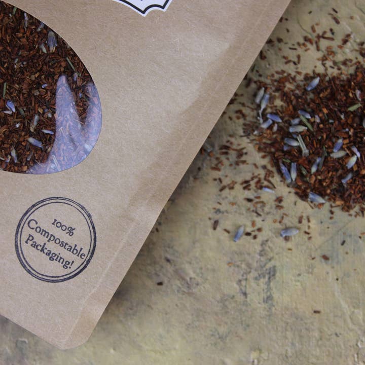 Blue Sage Honey Co. – Chá solto por atacado – Chá Folha Solta de Lavanda - Biológico Arbusto Vermelho & Alfazema2