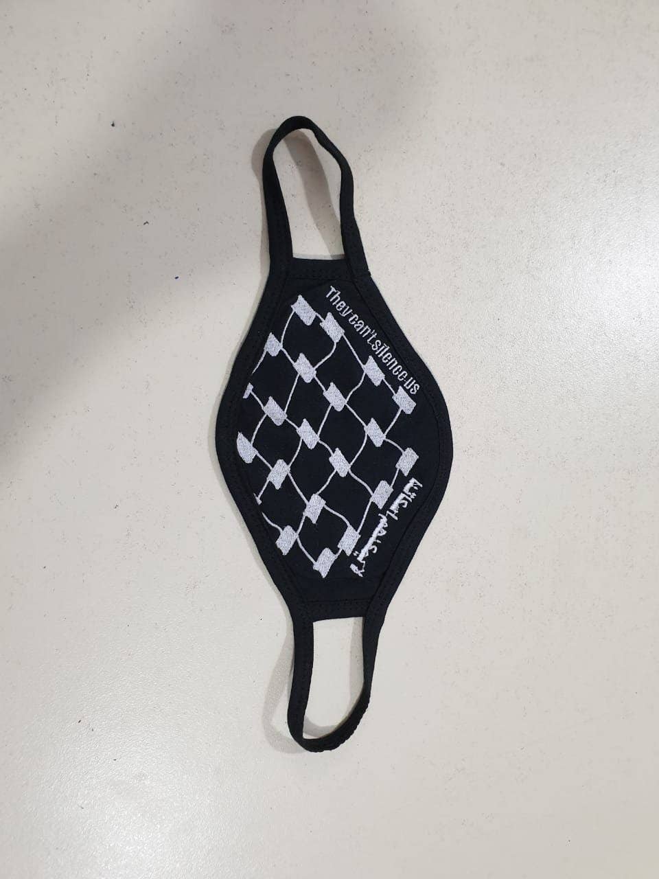 One Pulse Collective - Wholesale Non-Medical Disposable Mask - Keffiyeh Mask1