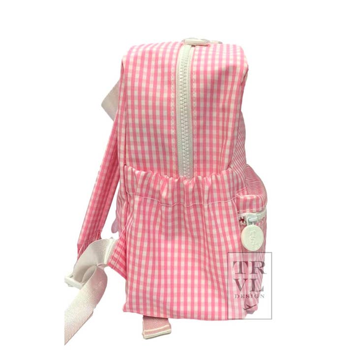 Mini Backer - Gingham Pink for wholesale on Faire3