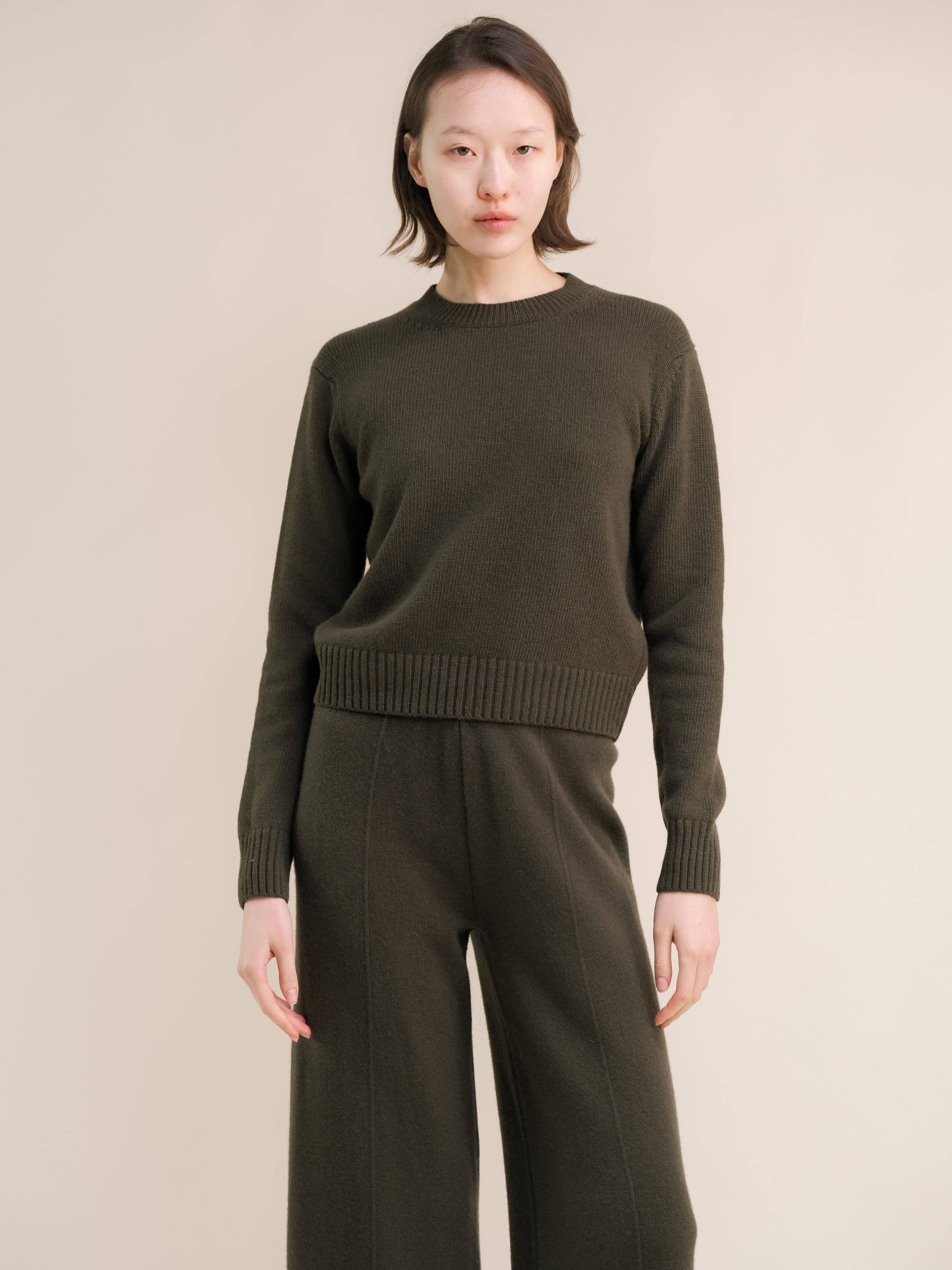 Lèmme - Wholesale Knit Sweater - Women's - Cashmere Mix Crewneck Sweater8