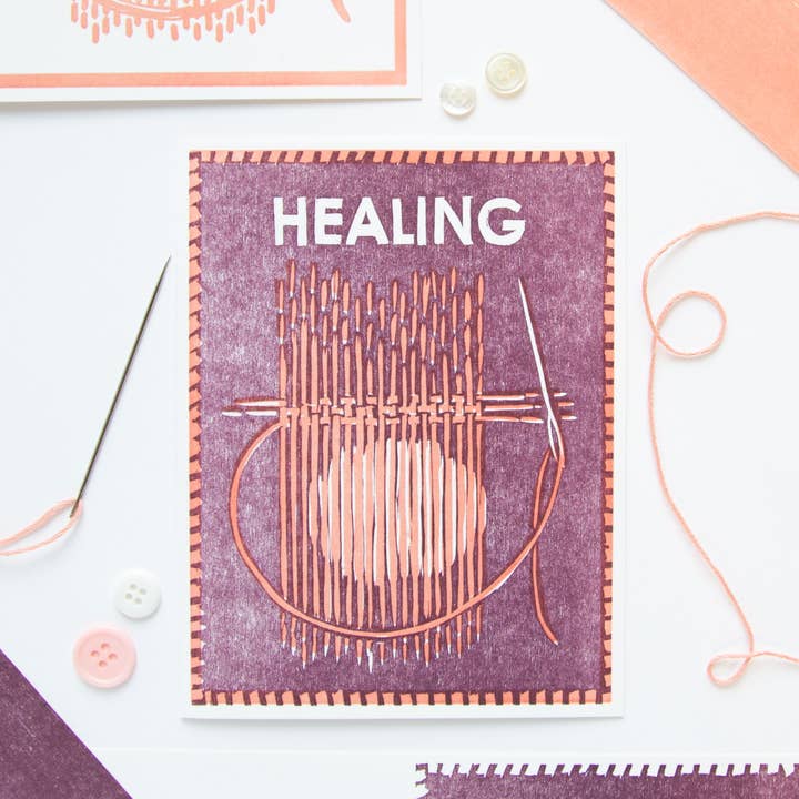 Healing and Mending Sympathy Card Healing and Mending Sympathy Card