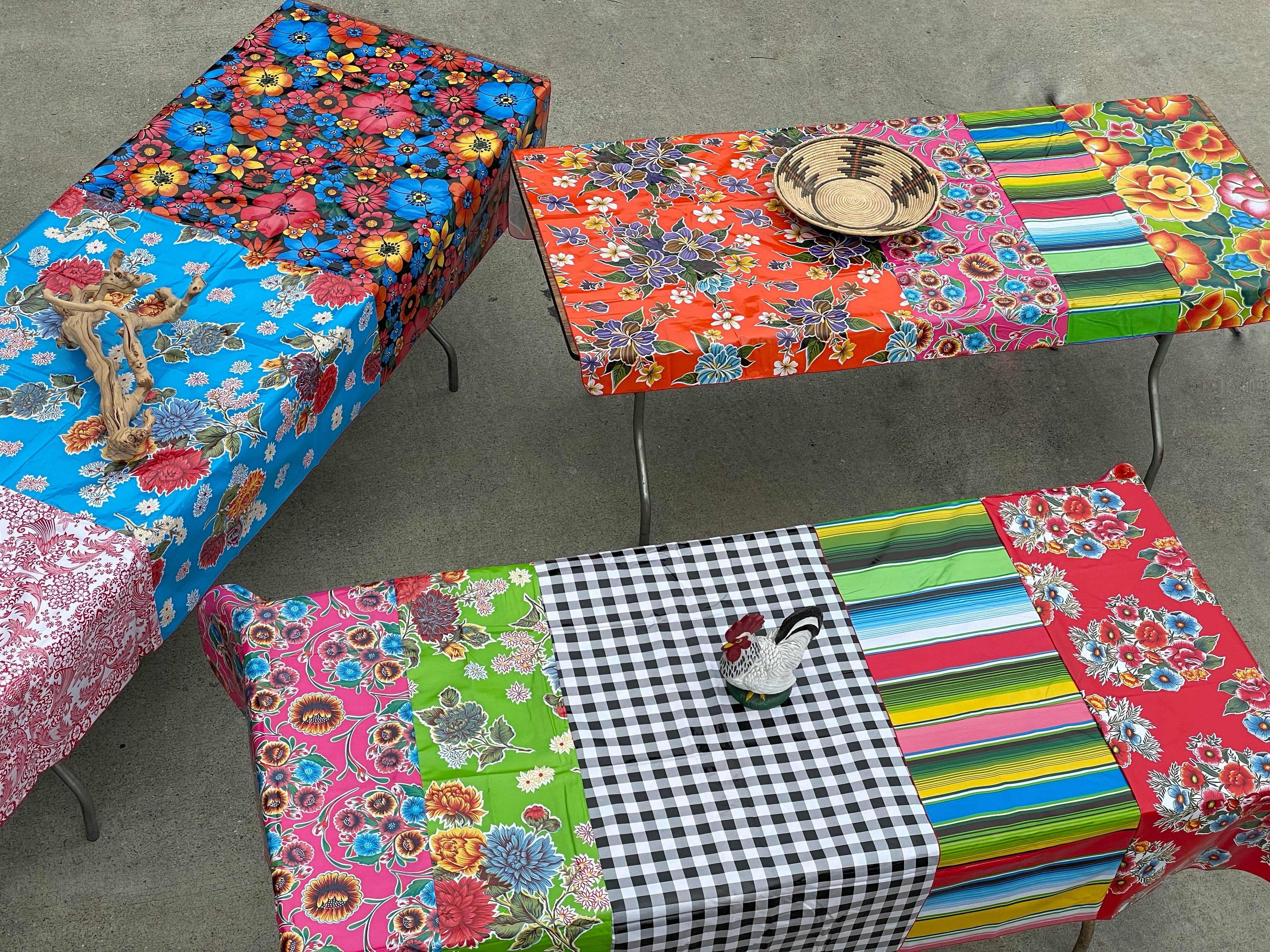 Oilcloth International - Wholesale Tablecloth - Patchwork Tablecloths1