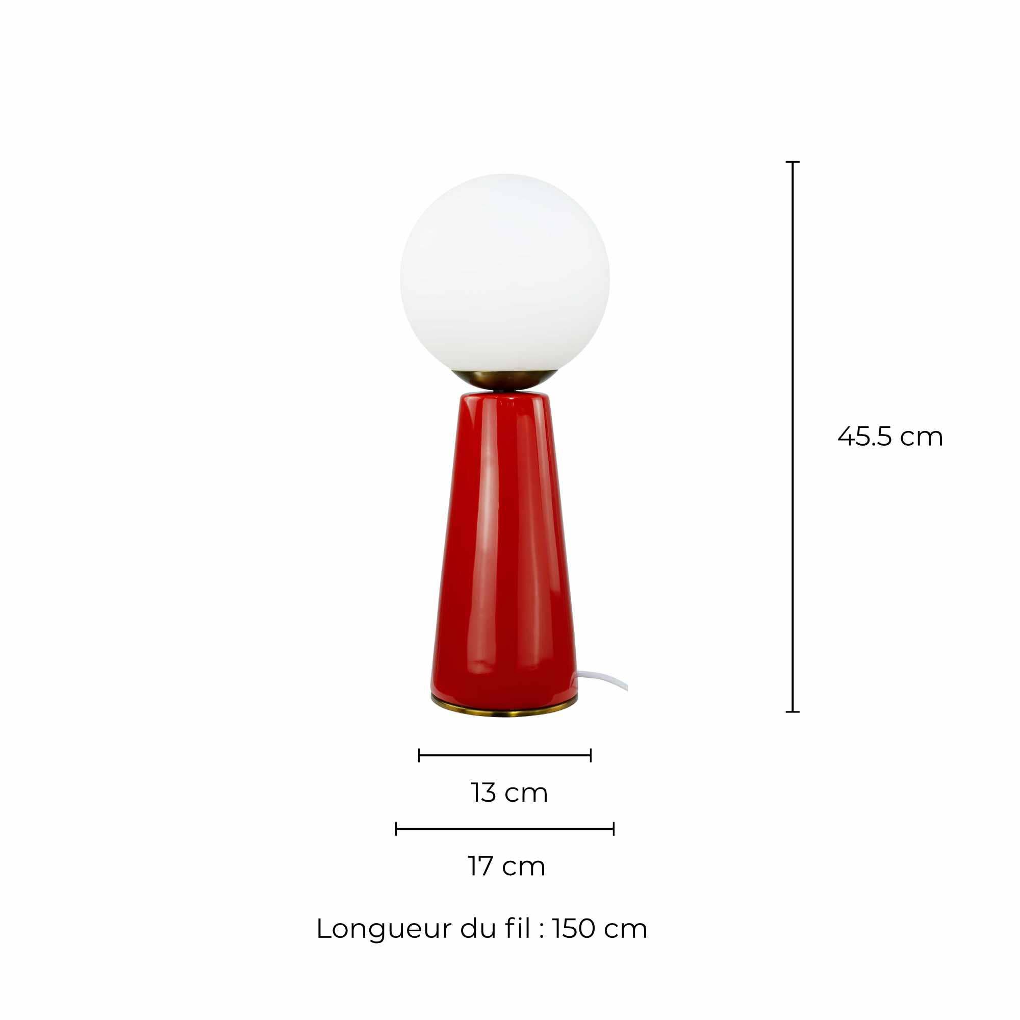 C-Création – Candeeiro de chão por atacado – Candeeiro de mesa em cerâmica colorida, vidro e metal Colyne5