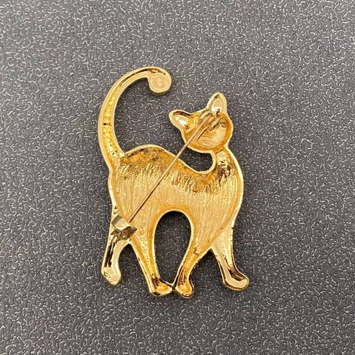 Mio Queena – Engroshandel Broche – Emalje-kattebroche4