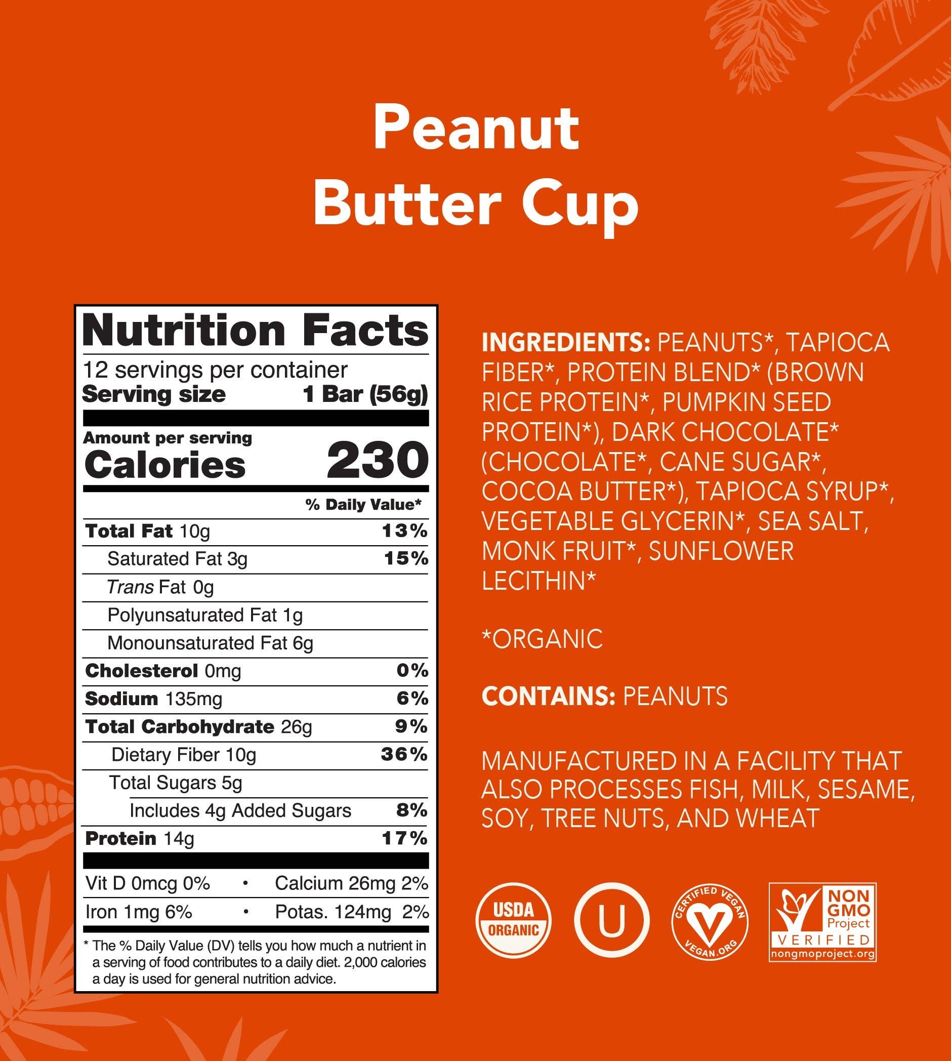 Aloha - Wholesale Snack Bar - Peanut Butter Cup Protein Bar2