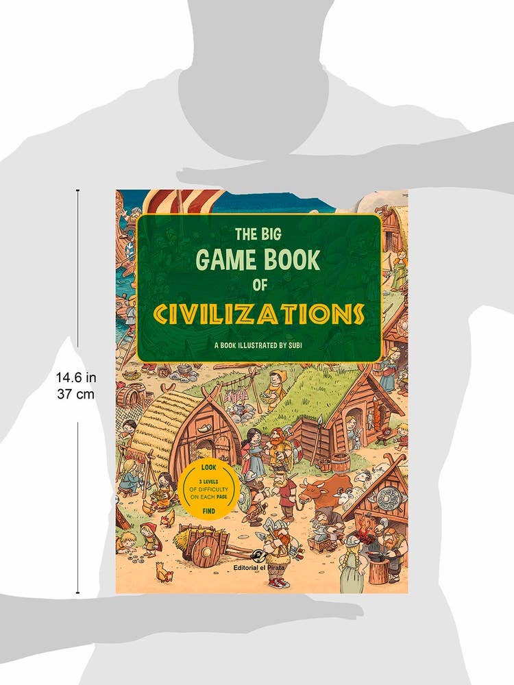 Independent Publishers Group - Wholesale Coloring & Activity Book - Kids & Baby - The Big Game Book of Civilizations4